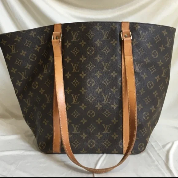 1996 Louis Vuitton Monogram Sac Shopping Tote vintage - Picture 1 of 9